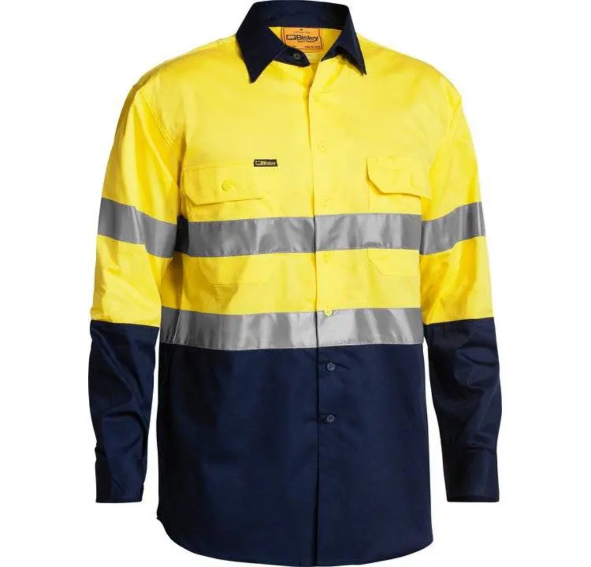 Picture of Bisley, Taped Hi Vis Cool Lightweight Shirt (4x Pack)